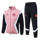 Chándal PSG 2025/26 (Pink With Black Long Zipper)